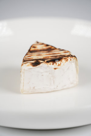Roasted camembert cheeseの写真素材