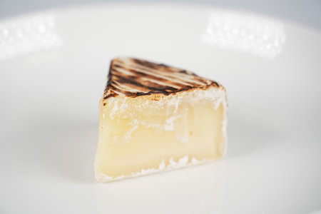 Roasted camembert cheeseの写真素材