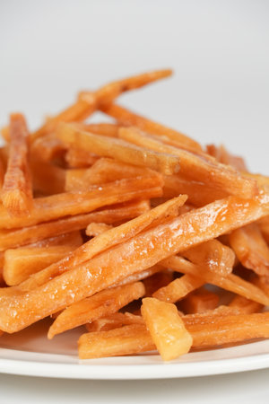 Japanese sweet potato sticks Imo kenpiの写真素材