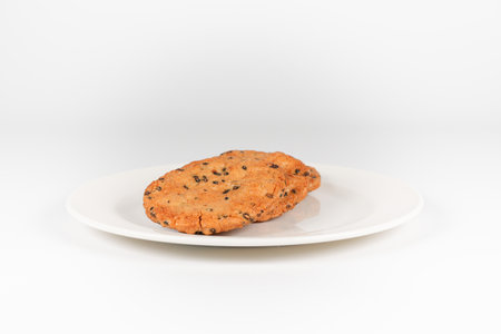 Japanese Sesame rice crackerの写真素材
