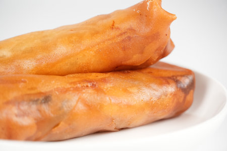 Spring roll egg rollの写真素材