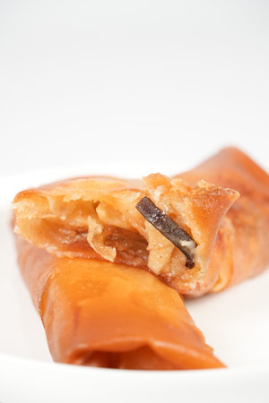 Spring roll egg rollの写真素材