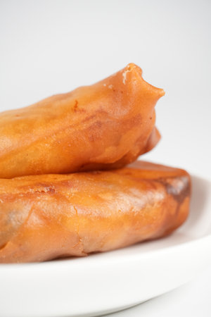 Spring roll egg rollの写真素材