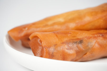 Spring roll egg rollの写真素材