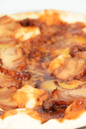 Teriyaki chicken pizzaの写真素材