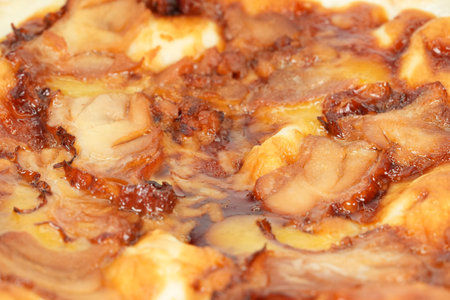 Teriyaki chicken pizzaの写真素材