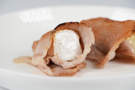 Pork cheese rollの写真素材