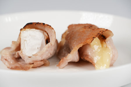 Pork cheese rollの写真素材
