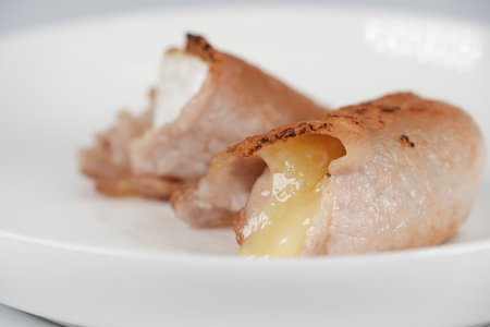 Pork cheese rollの写真素材