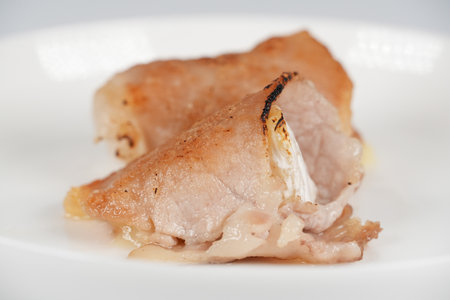 Pork cheese rollの写真素材