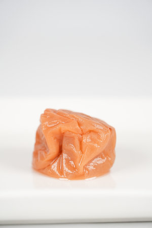 Salted plum Japan umeboshiの写真素材