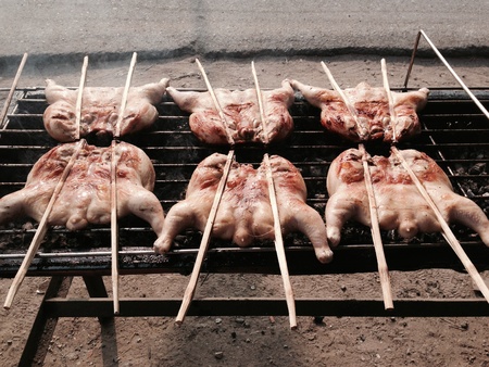 Grilled chickenの素材