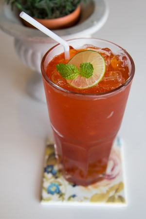 Lemon teaの写真素材