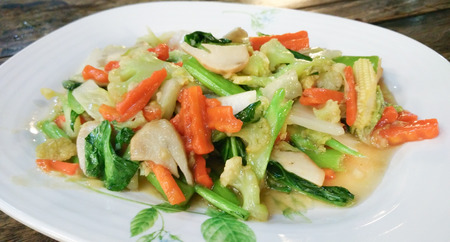 saute veggiesの写真素材