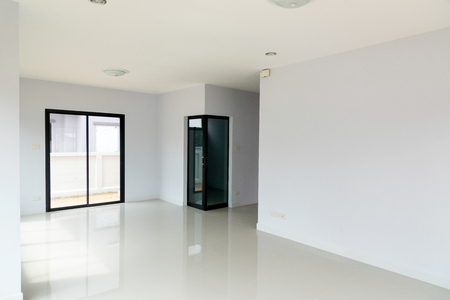 white room in a houseの写真素材