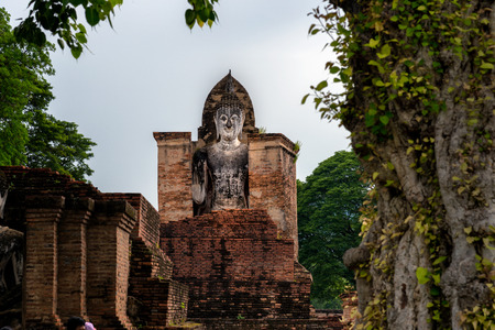 sukhothai historical of thalandの写真素材