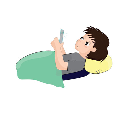 nomophobiaのイラスト素材