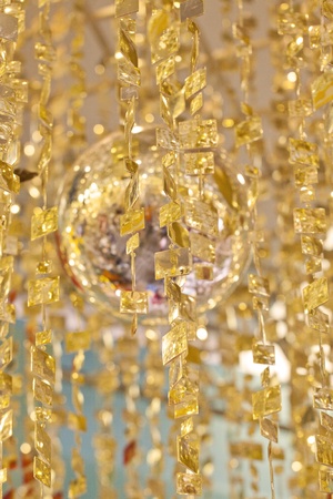 Christmas decorations backgroundの写真素材