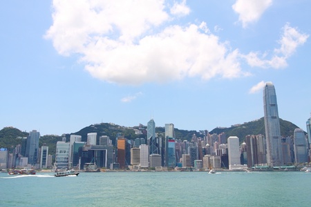 Hong Kong skylineの写真素材