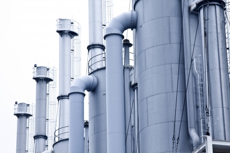 Gas processing plants in Hong Kongのeditorial素材