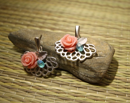 Earringsの写真素材