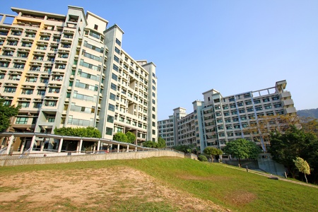 Hostels in universityのeditorial素材