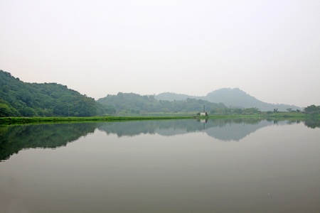 Wetland pondの写真素材