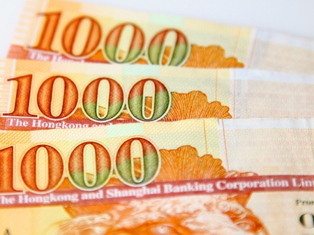 Hong Kong thousands dollarの写真素材