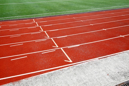 Running track in abstract viewの写真素材