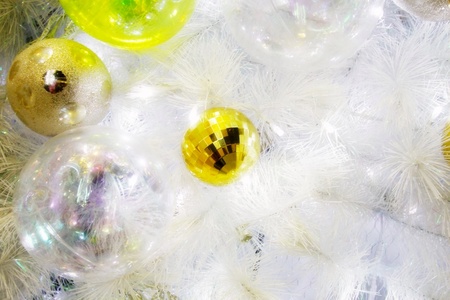 Christmas decorations backgroundの写真素材