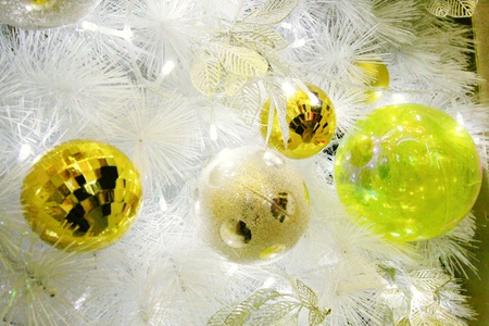 Christmas decorations backgroundの写真素材