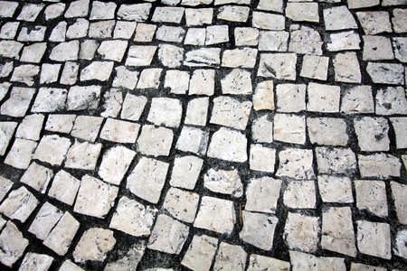 Stony floor backgroundの写真素材