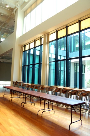 Art gallery in a universityのeditorial素材