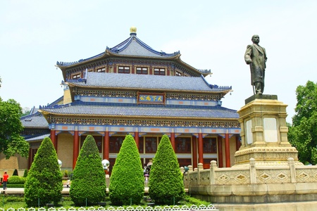 Sun Yat-sen Memorial Hall in Guangzhou, China 
のeditorial素材