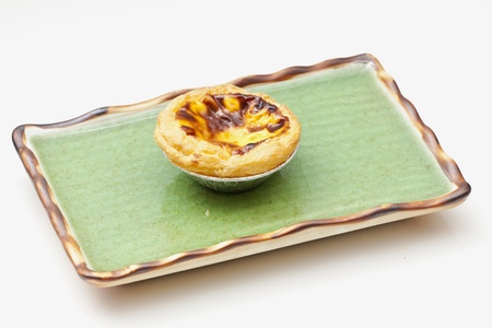 Portuguese egg tartsの写真素材