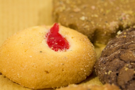 Cookies backgroundの写真素材