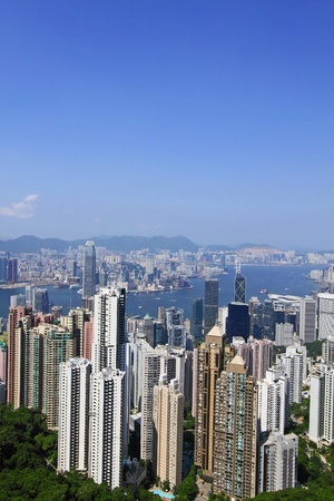 Beautiful scene of Hong Kongのeditorial素材