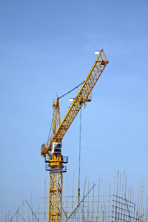 Construction cranesのeditorial素材