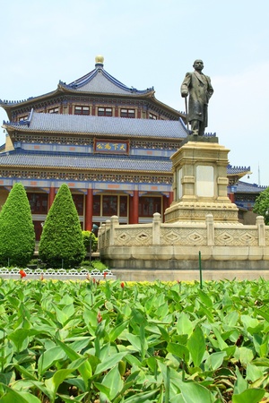 Sun Yat-sen Memorial Hall in Guangzhou, China 
のeditorial素材