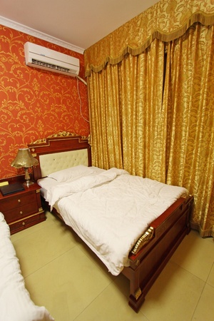 Typical hotel roomのeditorial素材