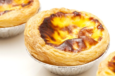 Portuguese egg tartsの写真素材