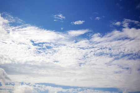 Blue sky backgroundの写真素材