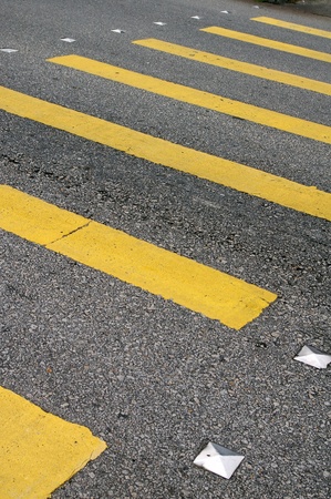 Zebra crossingの写真素材