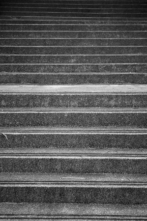 Stairs in black and white toneの写真素材
