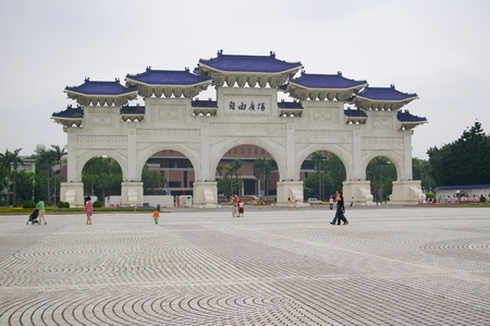 National Chiang Kai-shek Memorial Hall, Taiwan (The freedom square)のeditorial素材