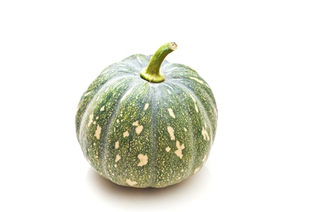 Pumpkin isolated on white backgroundの写真素材