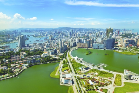 Macau city at dayのeditorial素材