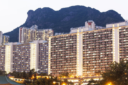 Hong Kong public housingのeditorial素材