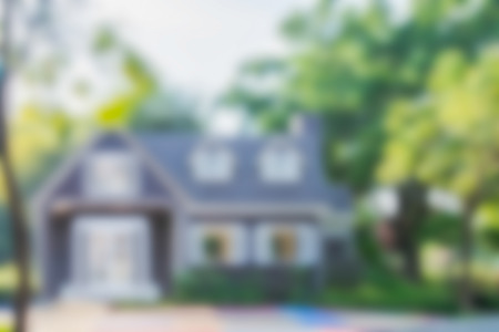 Blurred house for background usageの写真素材