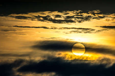 sunrise sunrise in the morning winterの写真素材